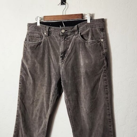 prAna Men's Ribbed Jean Pants Size 36 - Picture 2 of 7